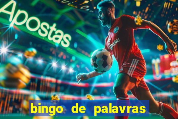 bingo de palavras cha de bebe